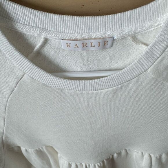Karlie tiered sweatshirt top/dress - Picture 2 of 3